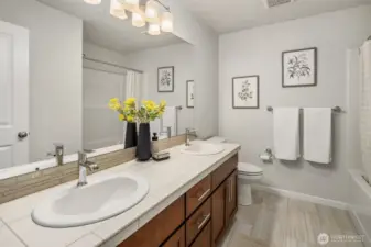 2nd Bathroom Upstairs