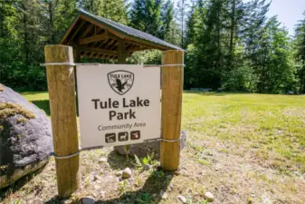 Tule Lake in Highland Meadows Community