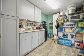 Added storage room. Could be craft space, canning area, etc..
