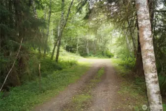 Driveway entrance