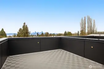 Resting above is a spacious rooftop deck great for those summer days that are soon to come!