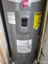 New Hot Water Tank.