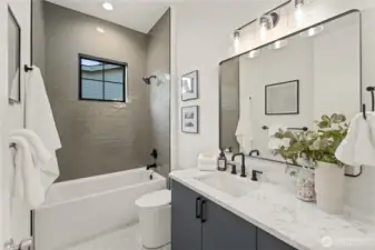 Interior photos are from 16654 model home. 16656 is similar.