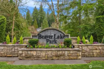 Established neighborhood with tree-lined walkways, 3 parks, all w/ easy access to nature, shopping, & major thoroughfares.