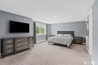Large primary suite