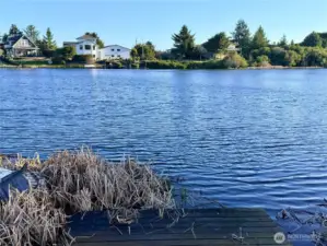 Beautiful view from the dock