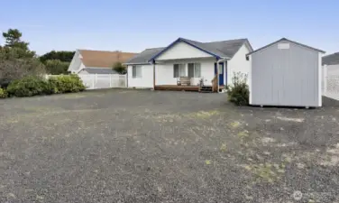 Plenty of room for parking