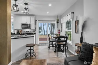 Dining Space off Kitchen