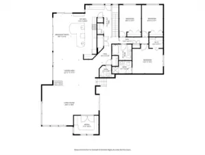 Main level floor plan