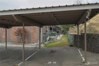 Covered Carport Space