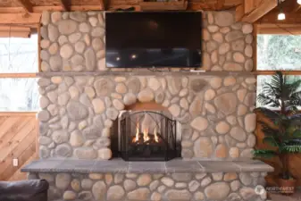 PROPANE FIREPLACE