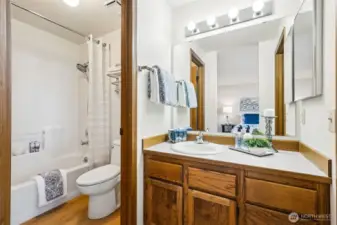 Primary ensuite + two closets!