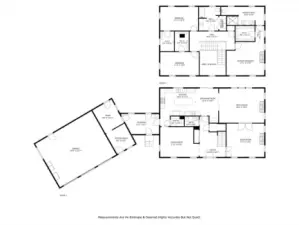 Floor plan of home