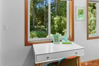 Every outlook from windows is beautiful greenery!