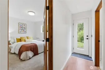 One bedroom on main floor