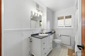 Full bath on main floor