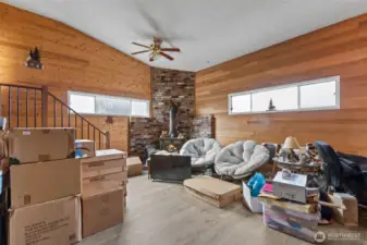 Bonus room off main floor