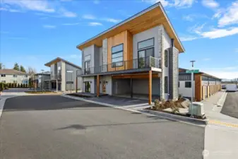 Large 2-car carport.