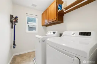 downstairs utility room