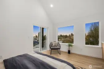 Photos from the model home next door.