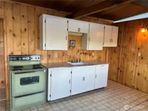 Kitchen area.