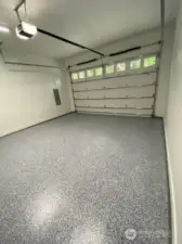 Expoxy quality flooring in garage