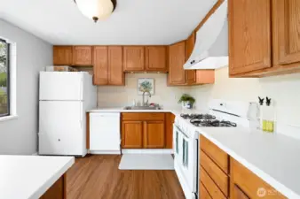 Entry into kitchen.