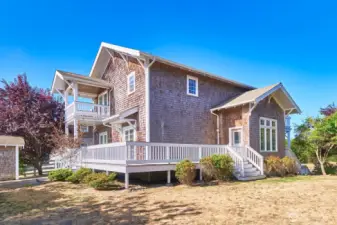 NE aspect of the home.