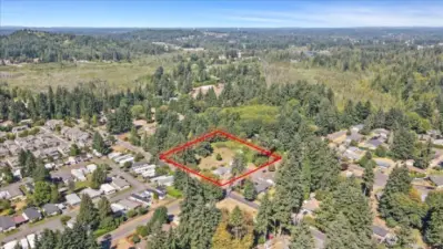 Property outline.