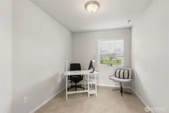 Office-Bonus Room off Entry-Hall on Main Level