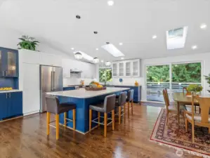Beautifully Updated with Modern Finishes, Quartz Countertops, Stainless Steel Appliances & Gas Cooking.