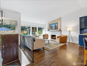 Front Entry Door into Living Room