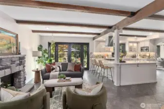 Open concept living at its finest.