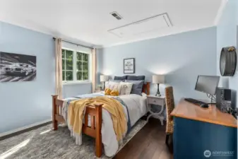 2nd bedroom with walk in closet.