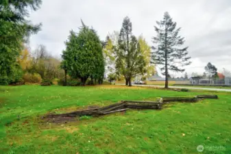 12,500 sq ft corner lot. Build a 2nd home or your dream shop