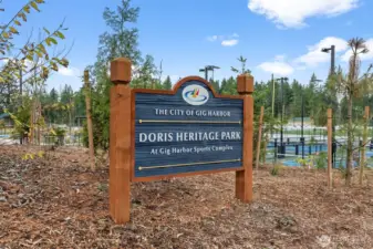 New park facility just minutes away.