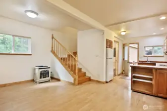 Main floor of guest house