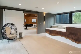 The reception area at The Village.