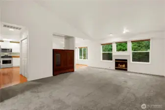 Tons of windows that provide bright and light space