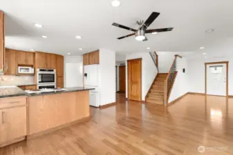 Open Concept Kitchen