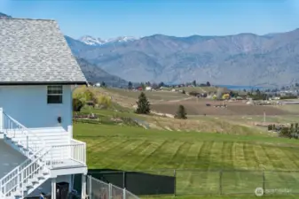 Views of surrounding mountains