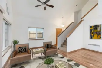 Livingroom  (virtual staging)