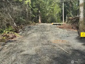 Driveway into home