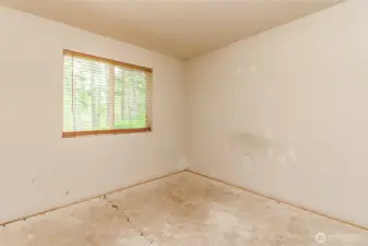 Bedroom 2 - needs carpet/flooring