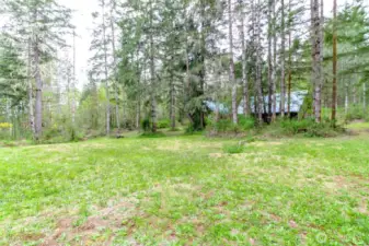 Back of property