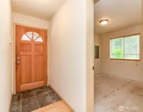 Front door entry