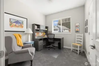 The third bedroom