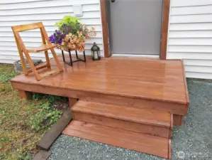 Brand new front porch