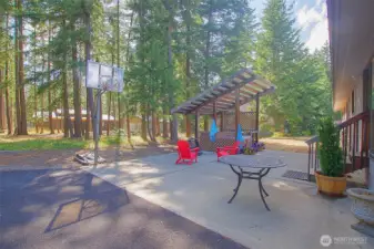 Back yard patio