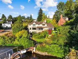 This spectacular setting has been featured on the Seattle Garden Tour for many years, a testament to its curated beauty.